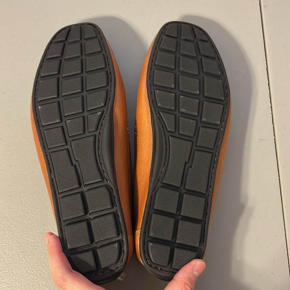 NORDSTROM RACK Slip On Leather Loafers. Never Worn! SZ 12. - Picture 5 of 8